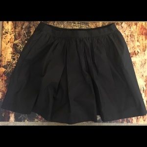 ***SOLD***Fendi Black Pleated Front Skort Size 12